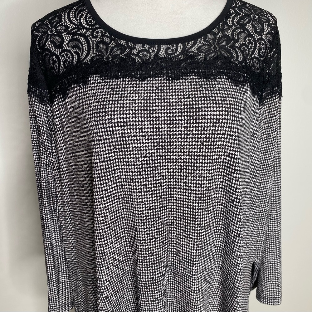 Michael Kors, black and white dress size 3X - Picture 2 of 7